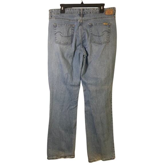 Levi Strauss Signature Midrise Bootcut Misses 16 Long Jeans Retro 90s 80s Y2K - Picture 2 of 10